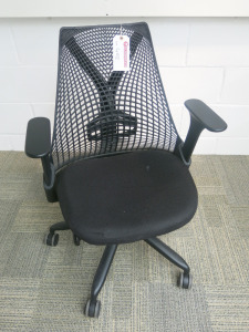 Herman Miller Sayl Office Chair in Black.