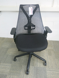 Herman Miller Sayl Office Chair in Black.