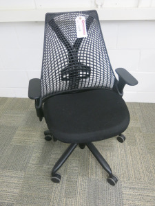 Herman Miller Sayl Office Chair in Black.