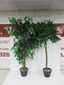 Pair of Artificial Plants, Size H110cm.