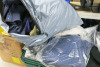 Large Stock of Basic Clothing Unbranded to Include: Hoodies, Jumpers, Jackets, T-Shirts, Polos, Beanies, Caps & HiVis Vests. All in Assorted Sizes & Colours. NOTE: crates not included. - 3