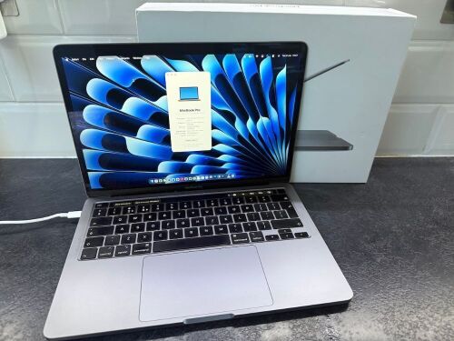 Apple MacBook Pro, 13", 2020, Model A2251. Tahoe 26.5.1. Intel Core i5, 2GHZ Quad Core, Intel Iris Plus Graphics 1536MB, 16GB Memory, 1TB Storage. Comes with Box No Charger. NOTE: the 'find my' is locked to an account, but there are no other locks in plac