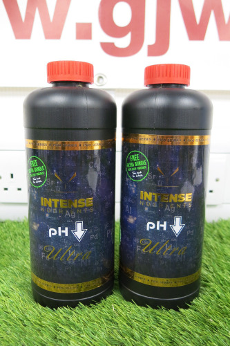 2 x Intense Nutrients PH Down Ultra, 1L.