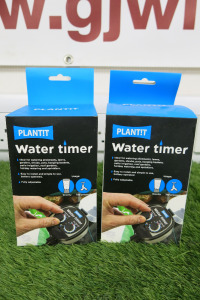 2 x Plantit 2 Dial Water Timer Kit.