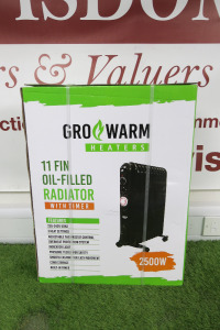 GroWarm 11 Fin Oil Filled Radiator.