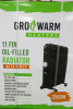 GroWarm 11 Fin Oil Filled Radiator. - 2