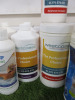30 x Assorted Pool/Spa Chemicals to Include: 7 x Westcoast PH Reducer, 1.5kg, 3 x Westcoast Hardness Increaser, 1kg, 1 x Westcoast Cartridge Cleaner, 1Ltr, 2 x Westcoast Foam Away, 1Lt, 2 x Westcoast Surface Cleaner, 1 Lt, 4 x Aquasparkle Hot Tub Flush, 0 - 4