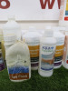 30 x Assorted Pool/Spa Chemicals to Include: 7 x Westcoast PH Reducer, 1.5kg, 3 x Westcoast Hardness Increaser, 1kg, 1 x Westcoast Cartridge Cleaner, 1Ltr, 2 x Westcoast Foam Away, 1Lt, 2 x Westcoast Surface Cleaner, 1 Lt, 4 x Aquasparkle Hot Tub Flush, 0 - 7