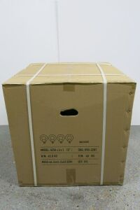 GreenBox Acoustic Box Fan, with 2 x 10" Inlets, Model 4250 x 2 x 1, 12".