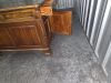 Reproduction Partners Desk with 3 Section Embossed Faux Leather Inlay Top. Size 180 x 102cm. - 4