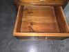 Reproduction Partners Desk with 3 Section Embossed Faux Leather Inlay Top. Size 180 x 102cm. - 5