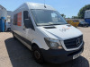 KP18 GWD: Mercedes Sprinter 314CDI Panel Van in White. Manual, Diesel, 2143cc, Mileage 477,380. MOT Expired 20th March 2026. Comes with V5 & Key. NOTE: steering heavy, damage to windscreen and sold with contents as viewed. - 4