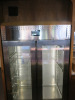 Meatico By Everlasting Double Glass Door Dry Ageing Cabinet, Model Meat 1500 VIP Green, S/N 155752. Size H209 x W150 x D80cm.