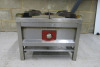 Rotoquip Stock Pot Gas Stove. Size H48 x W61 x D61cm.