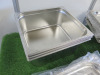 27 x 2/3 Stainless Steel GN Containers. - 2