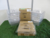 11 x Cambro 1/2 Plastic GN Container. Comes with 14 x Lids.