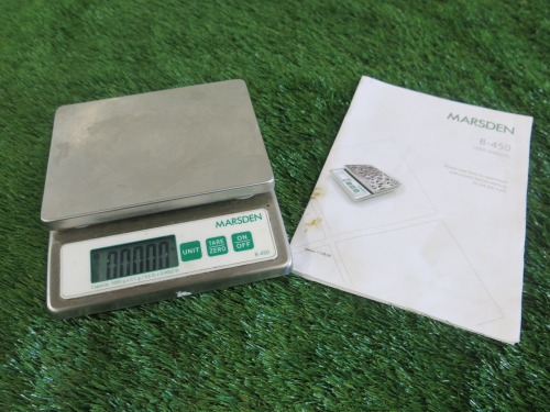 Marsden B-450 Portion Control Scales. Comes with User Manual.