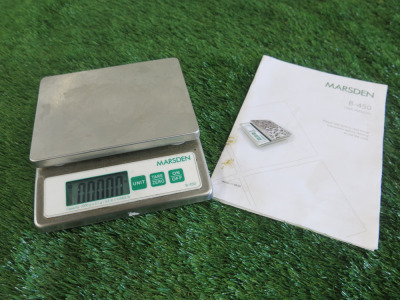 Marsden B-450 Portion Control Scales. Comes with User Manual.