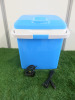 Vivo 26L Electric Cooler Box with 12v Car Cigarette Power Supply. Appears Unused.