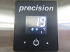 Precision Stainless Steel Upright Single Door Gastronorm Freezer, Model LPU401, S/N 196759/6. Size H198 x W57 x D69cm. Comes with Key & Operating Instructions. NOTE: installed new and appears never used. - 2