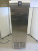 Precision Stainless Steel Upright Single Door Gastronorm Freezer, Model LPU401-FDR, S/N 19679/5. Size H198 x W57 x D69cm. Comes with Key & Operating Instructions. NOTE: installed new and appears never used.