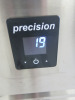 Precision Stainless Steel 2 Door Slim Line Refrigerated Counter, Model MCU223, S/N199113. Size H87 x W135 x D53cm. Comes with Keys & Operating Instructions. NOTE: installed new and appears never used. - 2