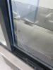Diaminox Curved Glass Display Fridge with Black Finish & Stainless Steel Base, Model DX-1500CF2. Size H120 x W150 x D73cm. NOTE: damage to rear sliding door As Viewed/Pictured. - 8