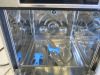 Meiko Front Loading Glass or Dishwasher, Model M-iClean US, S/N 10597072, YOM 2023, 3 Phase. Comes with 1 x Basket Manual. Size H70 x W46 x D60cm. NOTE: installed new and appears tested only as premises never opened. - 11