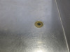 Stainless Steel Prep Table with 1 Shelf Over. Size H156 x W160 x D70cm, with Access Hole (As Viewed). - 4