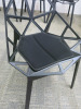 4 x Konstantin Grcic Chair One for Magis Stacking Chairs. Comes with 4 x Seat Cushions. - 3