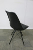 9 x Black Eames Style Chairs. - 3