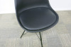 9 x Black Eames Style Chairs. - 5