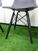 9 x Black Eames Style Chairs. - 9
