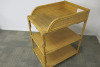 BonBon 3 Tier Wicker Baby Changing Station. Size H100 x W57 x D78cm. - 7