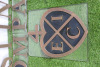 Brass on Glass Back 'East India Company' Sign. Size of Each Letter H13cm. - 5