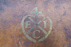 The East India Company Brown Leather Display Tray. Size 58 x 36cm. - 2