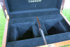 The East India Company Decorative Polished Wood Chest with Velvet Lined Interior, Gold Hardware & 2 x Tea Storage Tins. Comes with Original Box. NOTE: chest is open, missing key. - 6