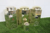 4 x 'The East India Company' Polished Tea Caddy's to Include: 3 x H30cm & 1 x H10cm. - 2