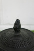 ChaCult Decorative Black Ceramic Tea Pot. - 3