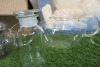 Large Lot of Glass Crockery to Include: Tea Pots, Cups, Jugs, Bottles etc. - 4