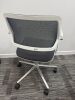 Orangebox Oval Meeting Table & 6 x Steelcase Chairs to Include: 6 x Steelcase 57400-Sarrebourg Grey & White Mesh Back Swivel Chairs & Oval Table with Centre Power Unit. Table 240 x 120cm. - 5