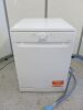 Indesit Dishwasher, Model D2F HK26, S/N 452349049944. Size H85 x W60 x D60cm. NOTE: installed new and appears hardly used.
