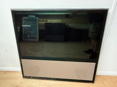 Bang & Olufsen 40" Television with Built in Speaker. NOTE: no power supply, remote of stand.