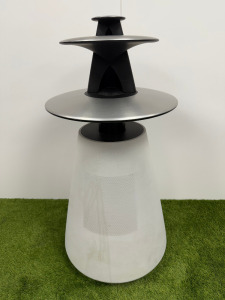 Bang & Olufsen BeoLab 5 Speaker, Active Floor Standing Speaker, 2500 Watt with aacoustic Lens Technology. Type 6881. S/N 24250545. (NOTE: dent to top).