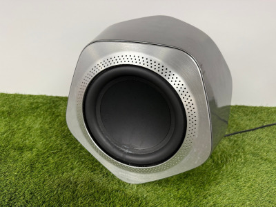 Bang & Olufsen Beolab 19 Subwoofer, Wireless, Dodecahedron Aluminium Case , Type 6704, S/N 25602842.