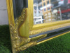 Gold & Black Framed Bevel Edged Mirror, Size H110 x W80cm. - 3