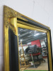 Gold & Black Framed Bevel Edged Mirror, Size H110 x W80cm. - 4