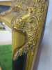 Gold & Black Framed Bevel Edged Mirror, Size H110 x W80cm. - 5