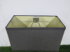 Andrew Martin Carington Table Lamp in Silver with Black Base. Comes with Shade, Model T59-483A. - 3