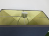 Andrew Martin Carington Table Lamp in Silver with Black Base. Comes with Shade, Model T59-483A. - 4